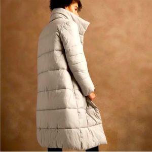 Banana Republic king gray puffer coat size S